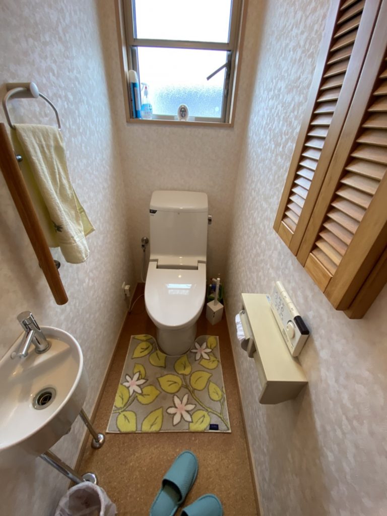 【熊谷市M様】新しくなるとスッキリ見えます　『トイレ改修工事』